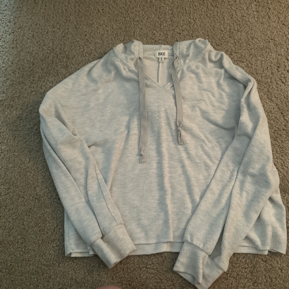 BKE Heather Gray Casual Hoodie